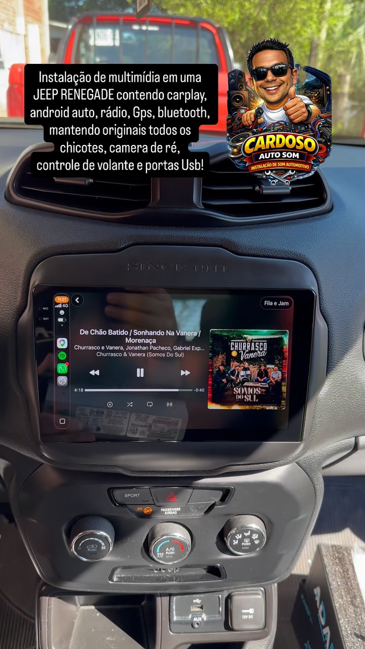 Um Wrangler da Pesada 💪 Sente a Pegada do Som Fera 🔊 Recebendo