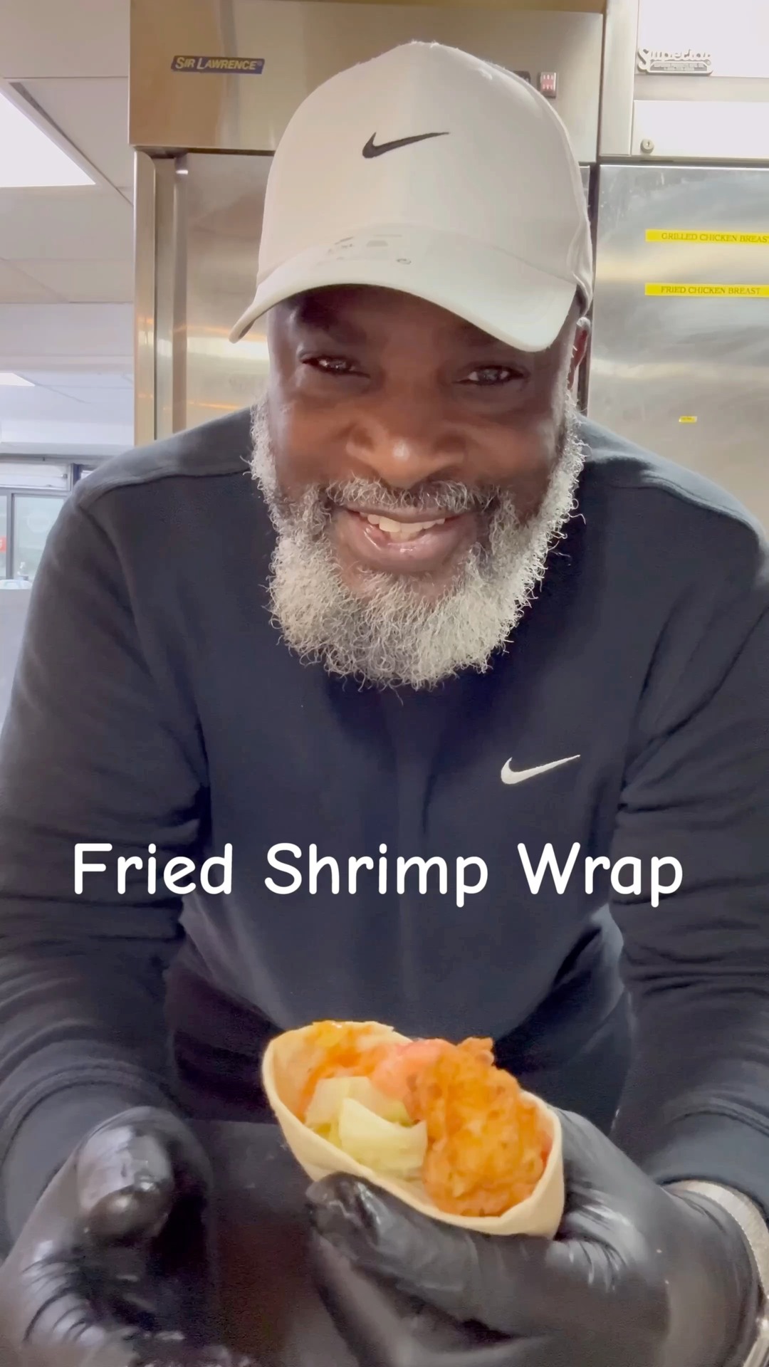 Fried Shrimp Wrap! | TenderBones Rib Shack | Facebook
