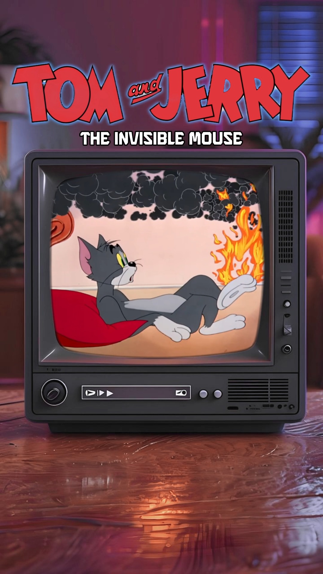Tom and Jerry – “The Invisible Mouse” Now you see him… now you don’t ...