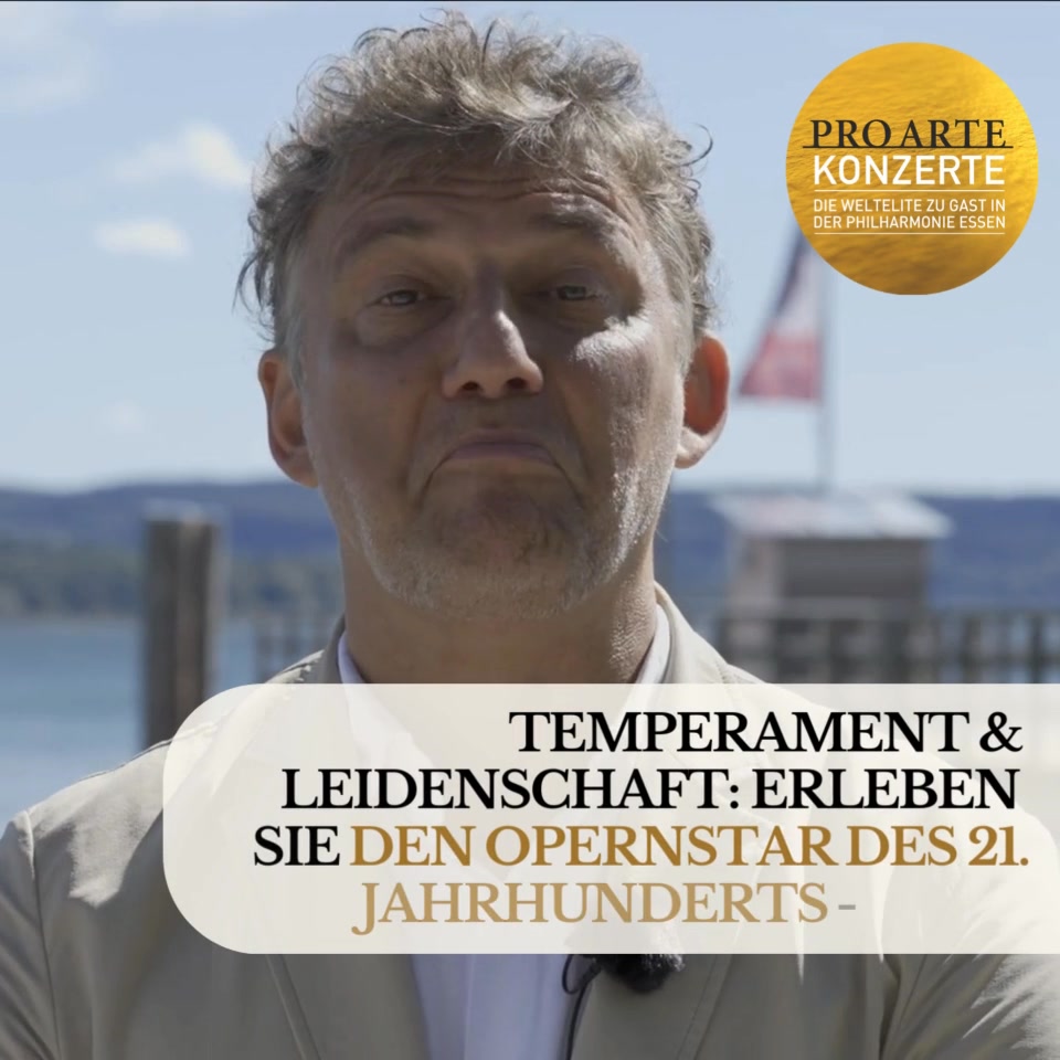 Jonas Kaufmann in der Philharmonie Essen! Am 28. April 2026 präsentiert ...