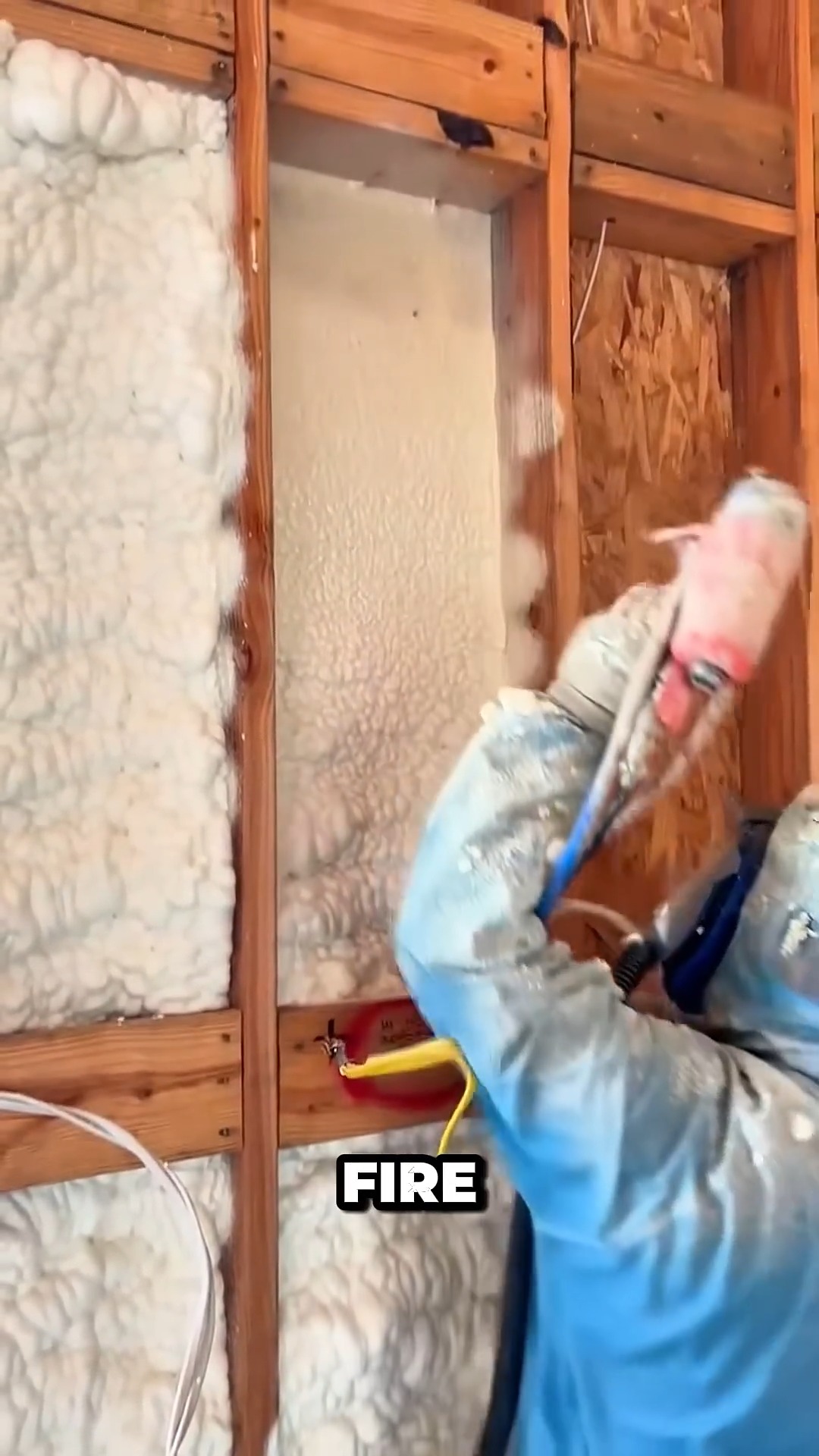 “Fire-Resistant Urethane Foam That Expands Instantly to Stop Flames 🔥🏠 ...