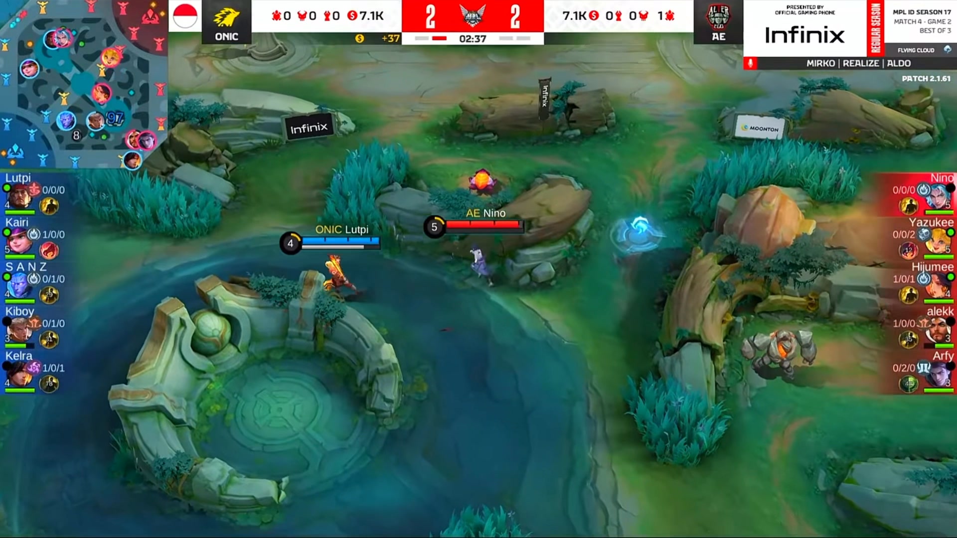 ONIC ID vs NAVI || MPL ID SEASON 18 || REGULAR SEASON GAME 2