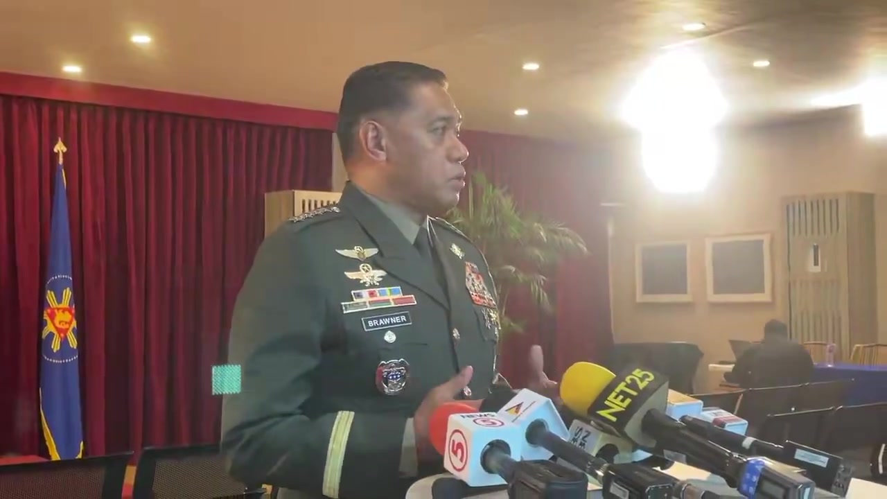 AFP Chief of Staff Gen. Romeo Brawner says he has no personal knowledge ...