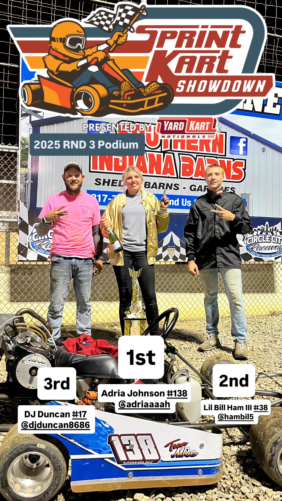 Yard Kart Nationals | ‼️SKS 2025 RND 3 @ Circle City Raceway 🏁 | Facebook