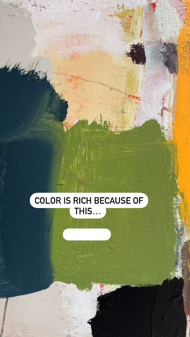 Color is relative. The colors underneath matter and have a profound ...