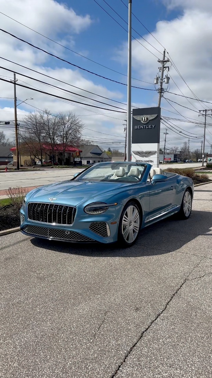 Windsor Blue 2026 Bentley Continental GTC Azure Available at