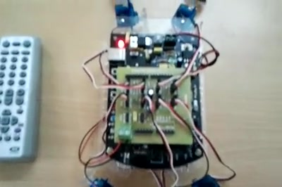 The QuadBot in action...!! | Simple Labs is with Prakash Rv and 2 ...
