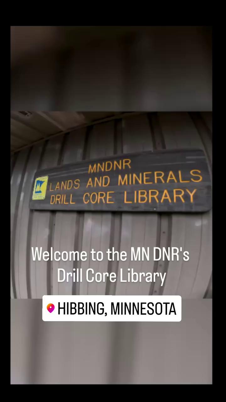 So. Many. ROCKS! 😮 The DNR's Hibbing Drill Core Library, one of the ...