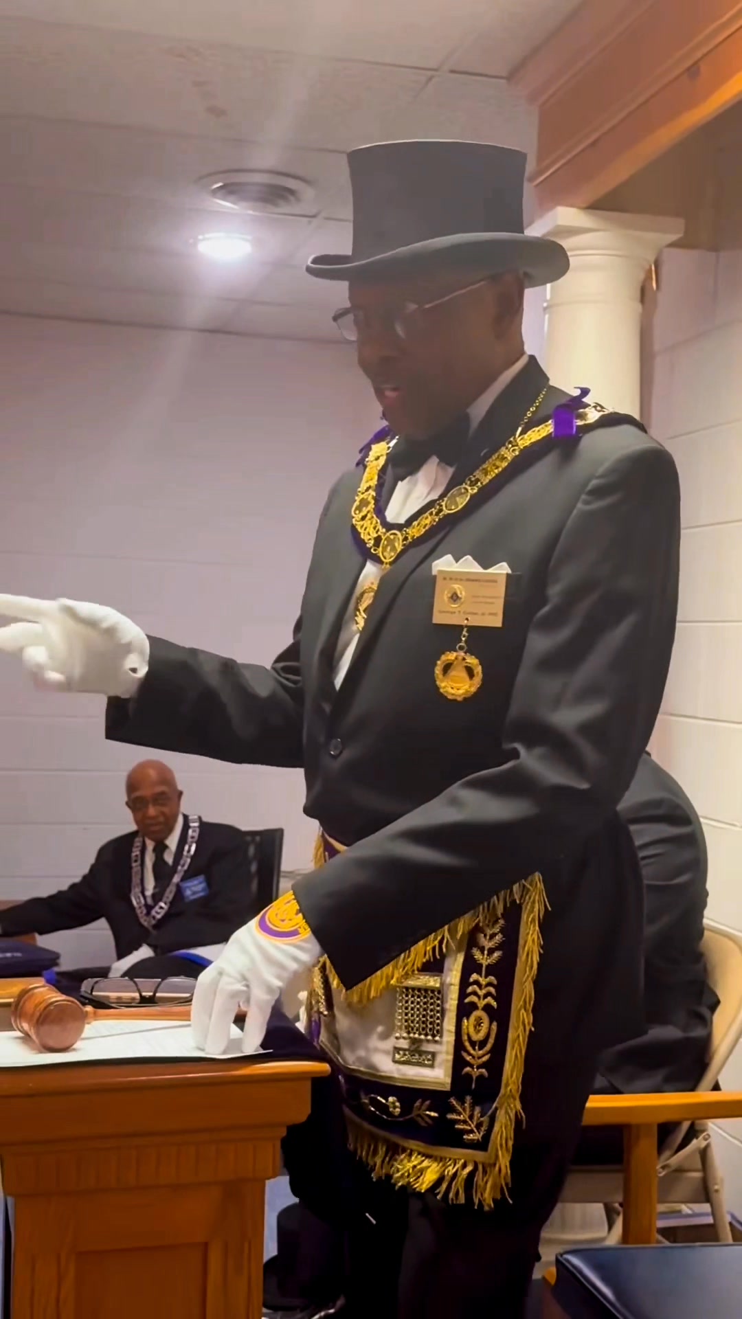 Listen 🎧 to the speech from 83rd Most Worshipful Grand Master The Hon ...