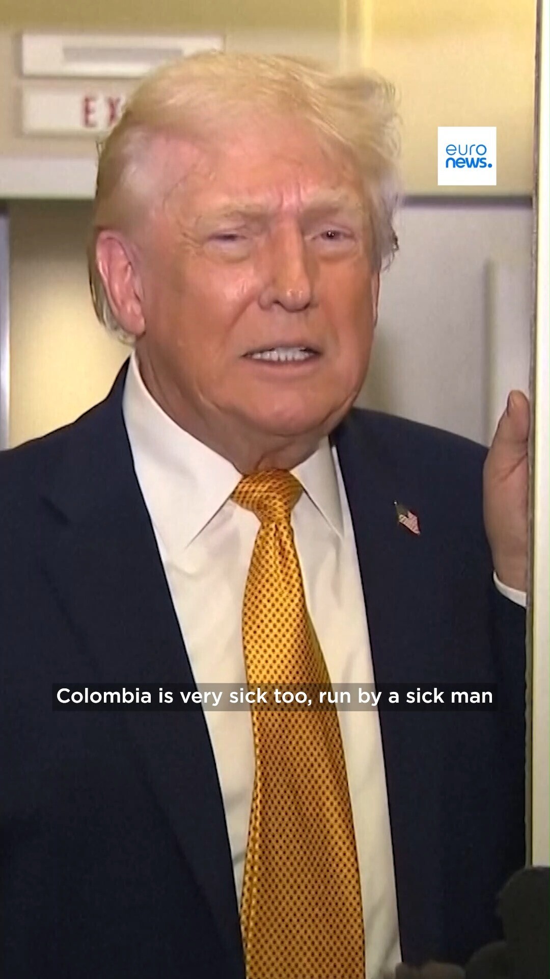 Trump said Colombia is “very sick” and “run by a sick man” who makes ...