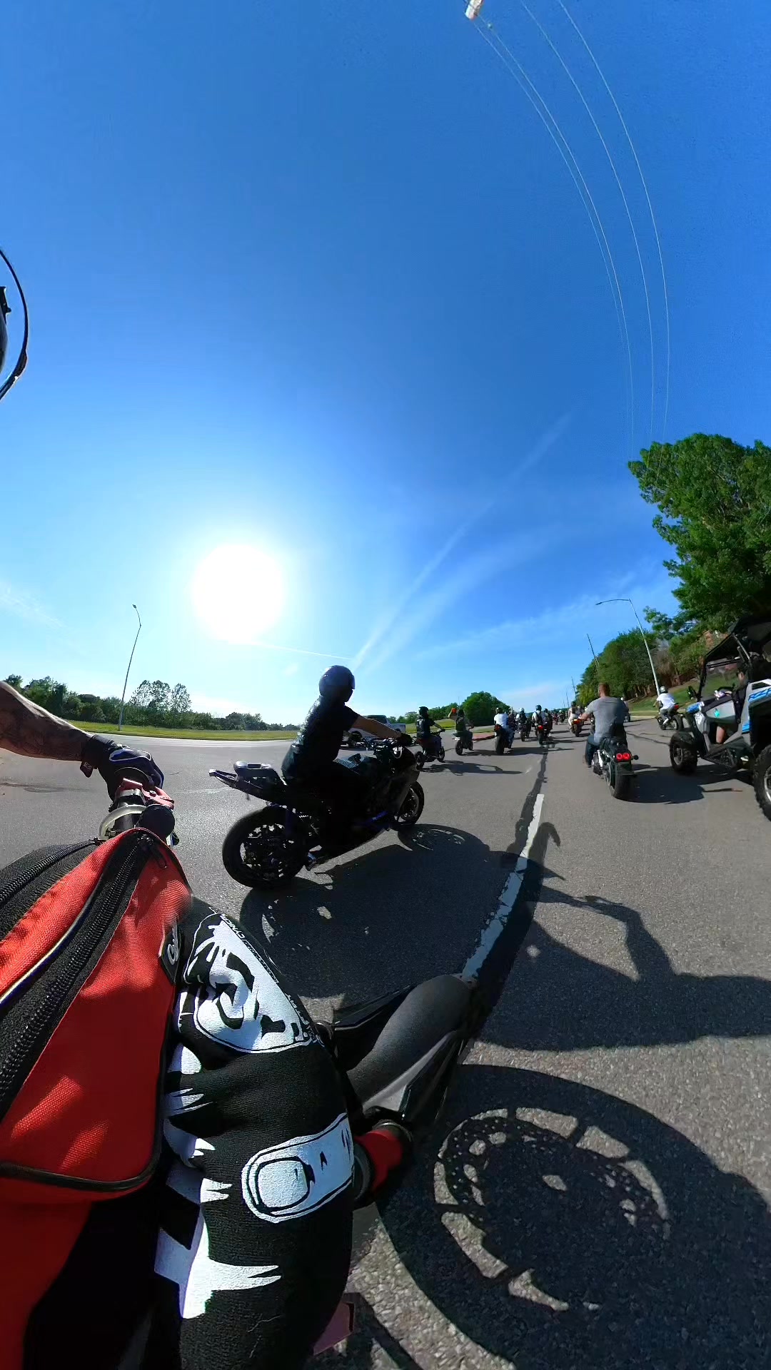 Anyone know this group of riders? One was doing a wheelstand! #random # ...