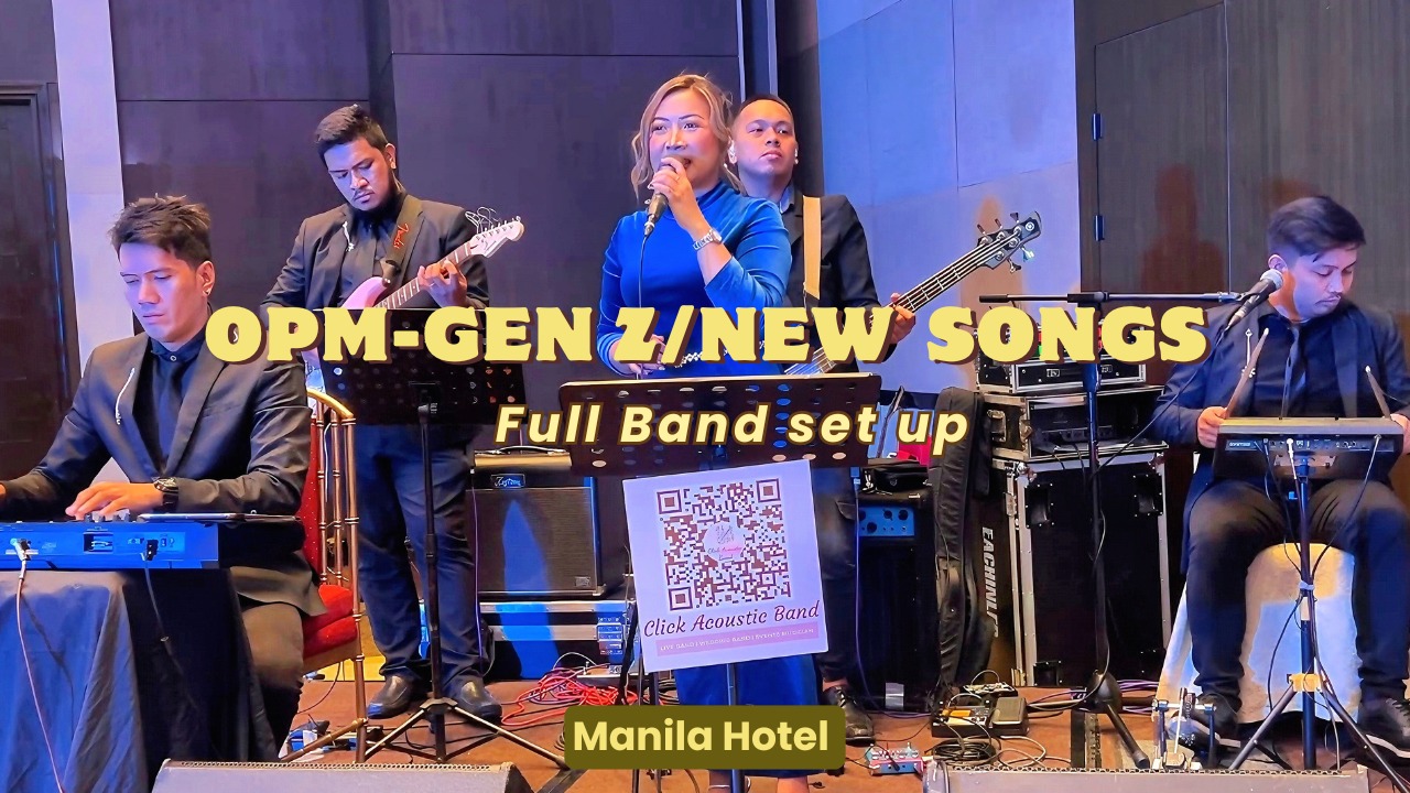 𝗘𝘅𝗽𝗲𝗿𝗶𝗲𝗻𝗰𝗲 𝘁𝗵𝗲 𝗯𝗲𝘀𝘁 𝗼𝗳 𝗢𝗣𝗠 𝗚𝗲𝗻-𝗭... - Click Acoustic Band | Facebook