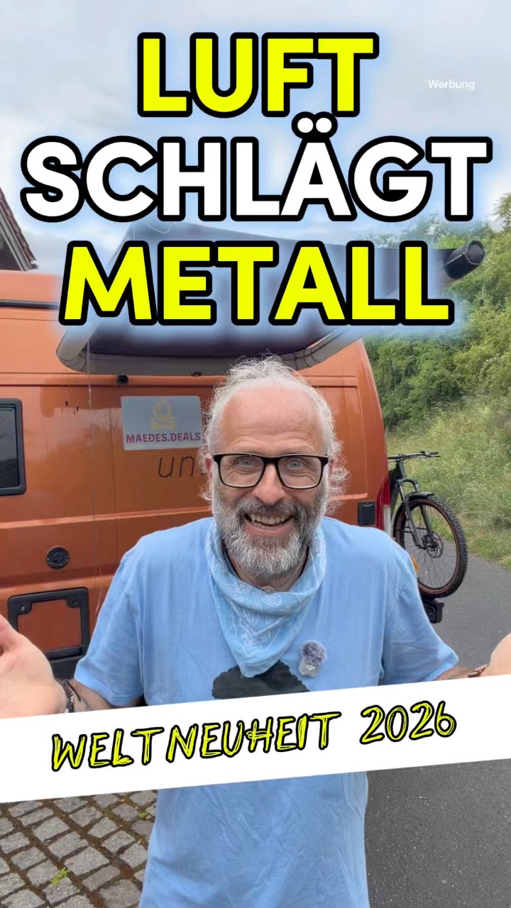 Werbung. Eine aufblasbare Markise komplett ohne Metall? 🤯 Die Stuff Bubble macht dich fußlos glücklich und sturmsicher! Das Beste: Mit meinem exklusiven Rabattcode Spare-mit-MATTHIAS bekommst du satte