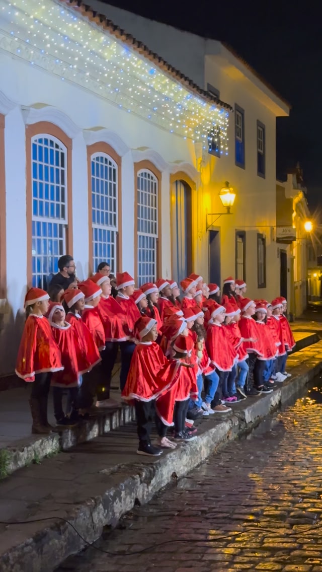 Gravação do clipe de Natal de São João del-Rei 2025 📲 Siga nosso perfil ...