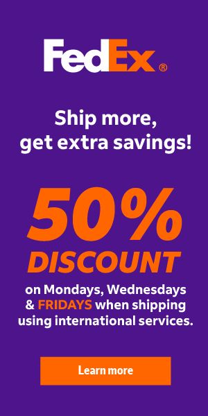 𝑺𝒑𝒐𝒏𝒔𝒐𝒓𝒆𝒅 𝑷𝒐𝒔𝒕 𝐒𝐡𝐢𝐩 𝐌𝐨𝐫𝐞. 𝐒𝐚𝐯𝐞 𝐌𝐨𝐫𝐞. 📦🌍 FedEx is helping your business ...