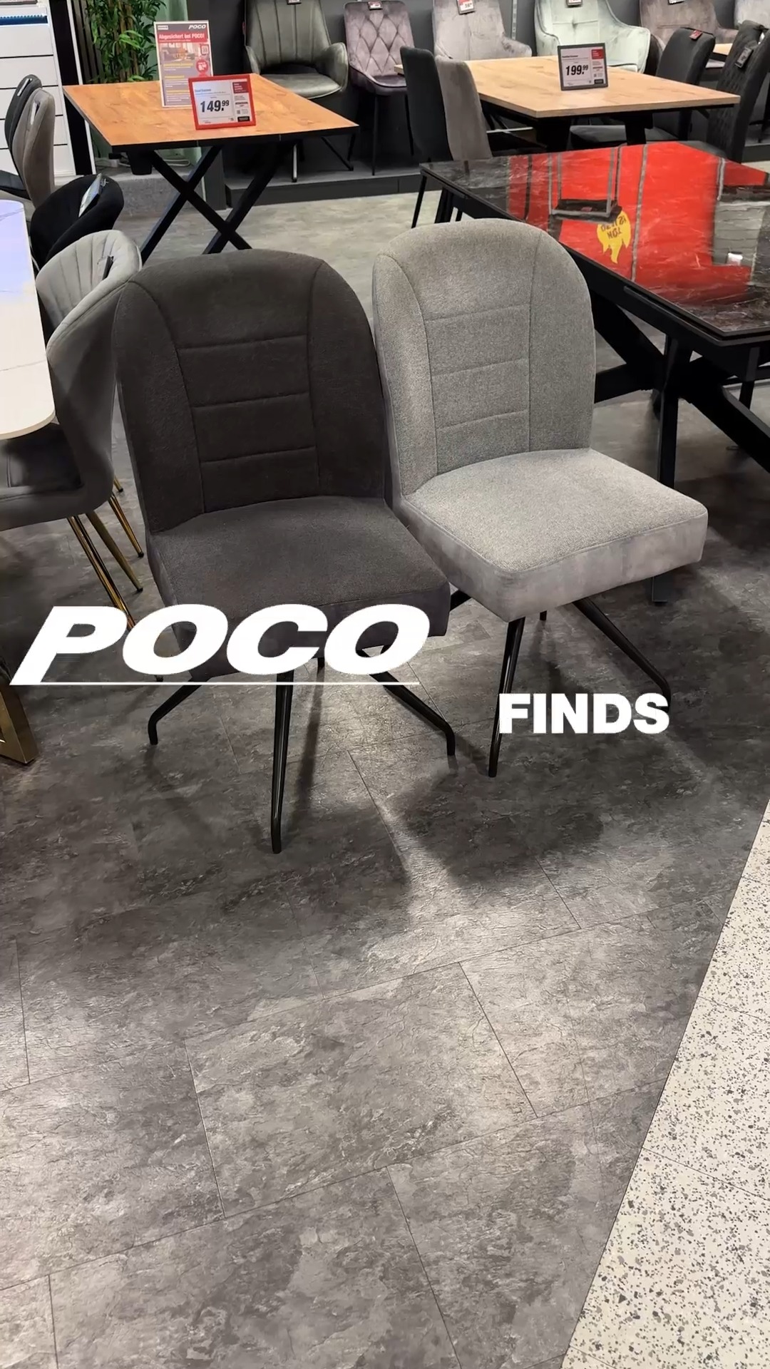 Welchen willst Du haben?, #Stuhl #esszimmer #möbel #Wohnideen #BudgetFriendly #Schnäppchen #deko #poco | POCO Einrichtungsmärkte