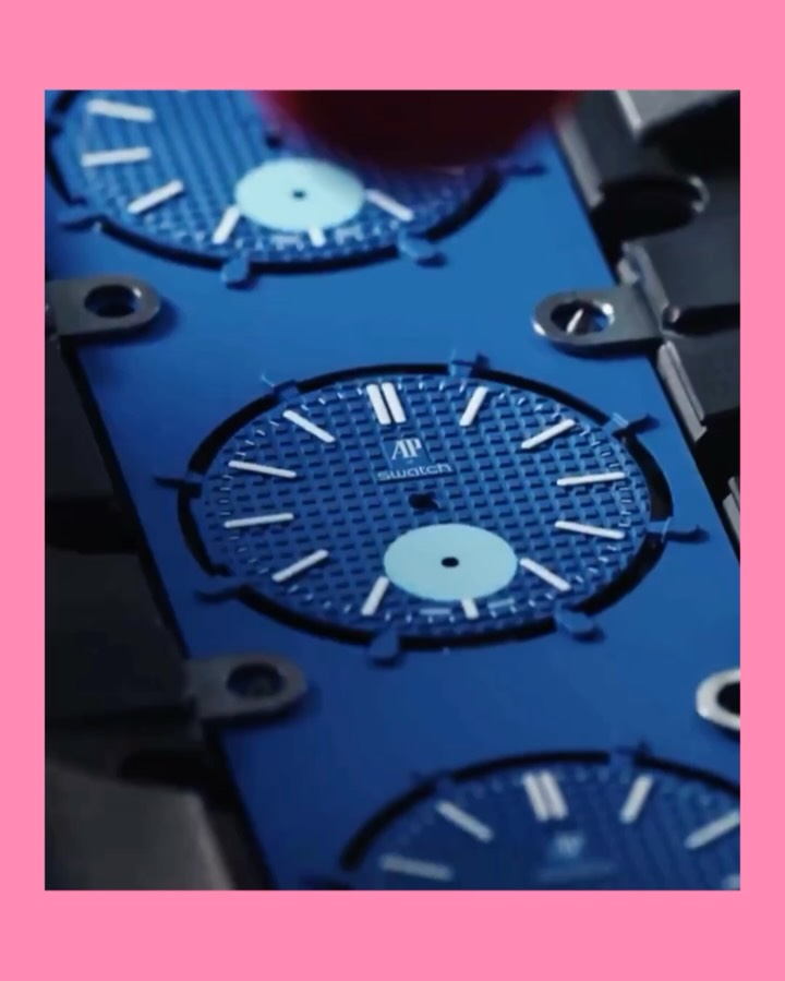 Official first look at the Audemars Piguet x Swatch “Royal Pop