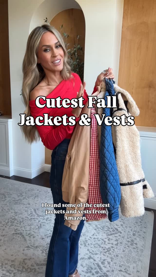 LIKE & comment JACKET for details! 🔗💌 Cute fall jackets and vests from ...