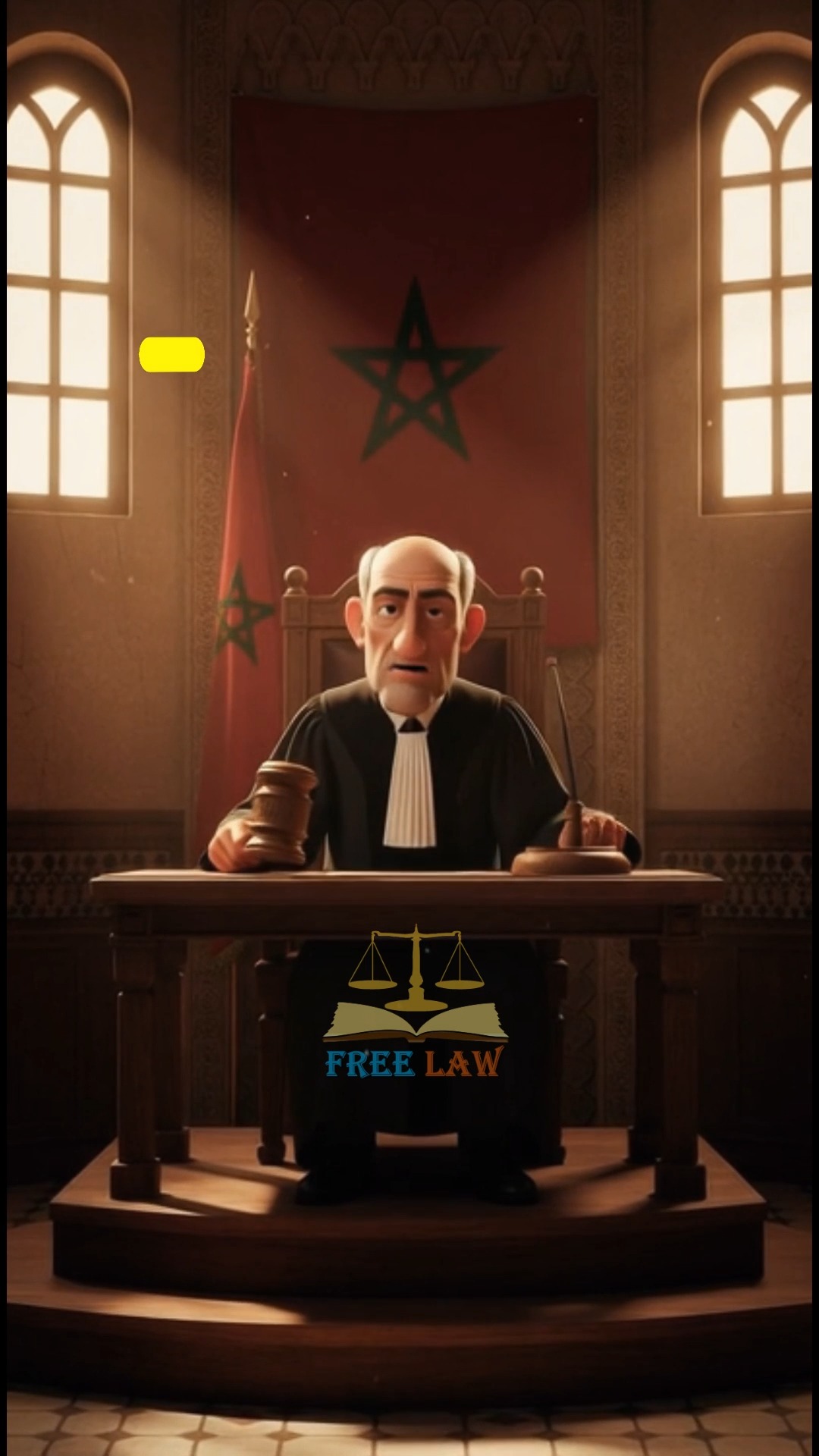 ⚖️ القاضي القاضي هو الشخص الذي يتولى الفصل في النزاعات المعروضة أمام ...