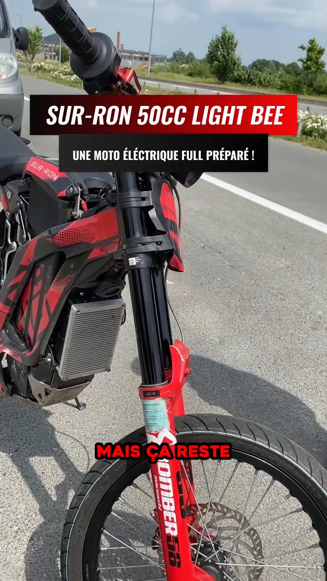 Une moto électrique full prépa 50cc sur-ron 🔥 | Hugo Pro | Facebook