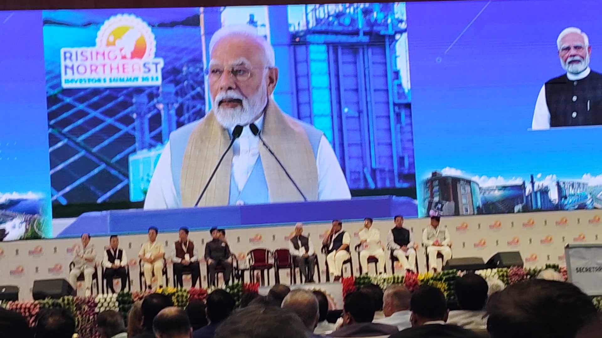 Honoured to listen to the visionary address of Hon’ble Prime Minister ...