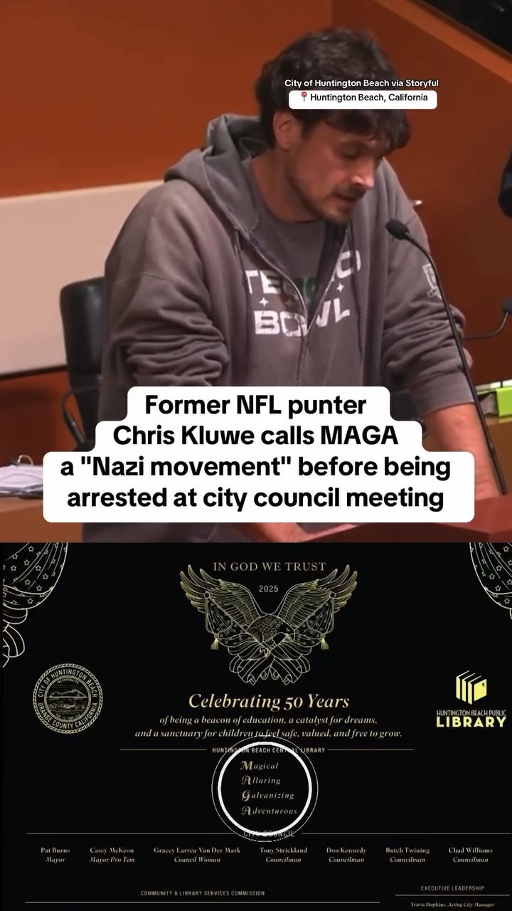 Former #NFL punter was arrested during a city council meeting in ...