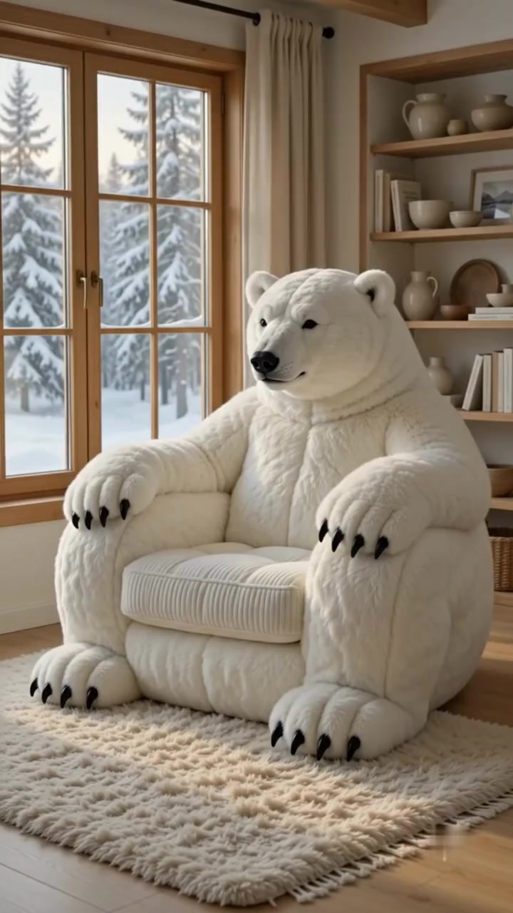 This isn't just furniture… it's a statement piece! 🐾 A giant