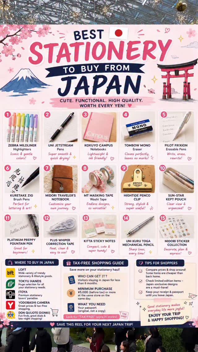 Stationery x Anime Cafe in Japan✨🇯🇵 Stationery and anime lovers