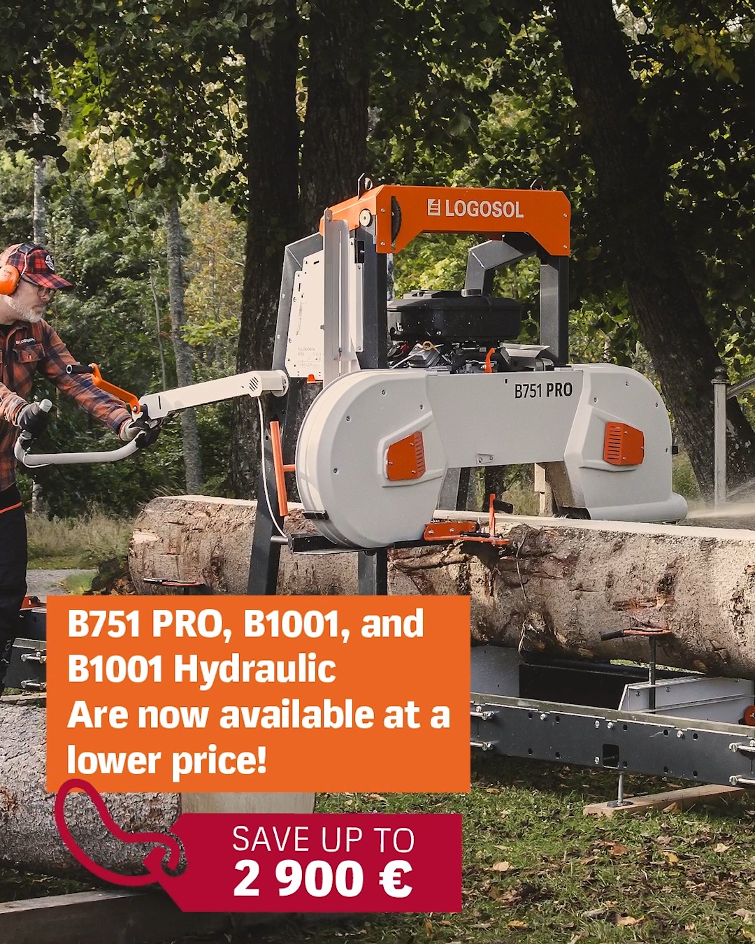Lower price – same high quality on B751 PRO, B1001 and B1001 Hydraulic ...