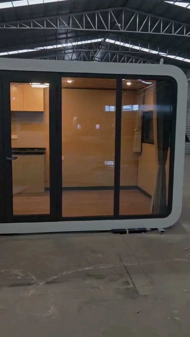 Check out this Apple Pod—the sleek, round modular building that’s ...