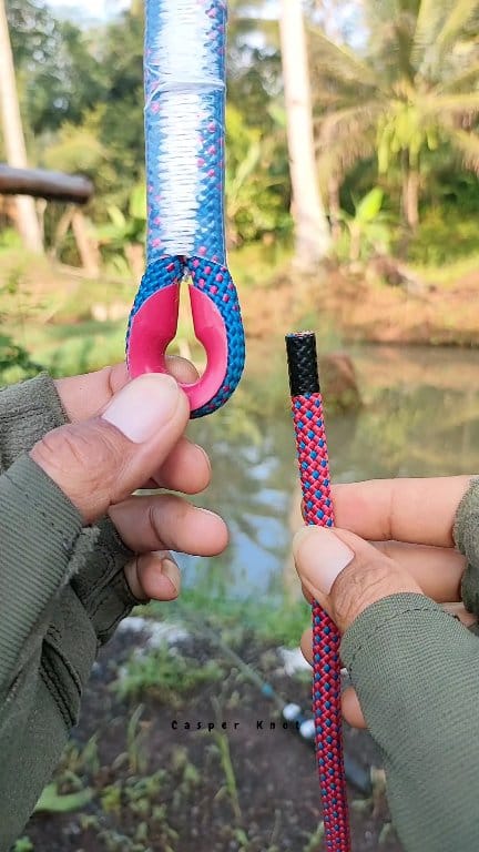Simple connecting rope #knot #rope #a #diy #camping #outdoor #tutorials ...