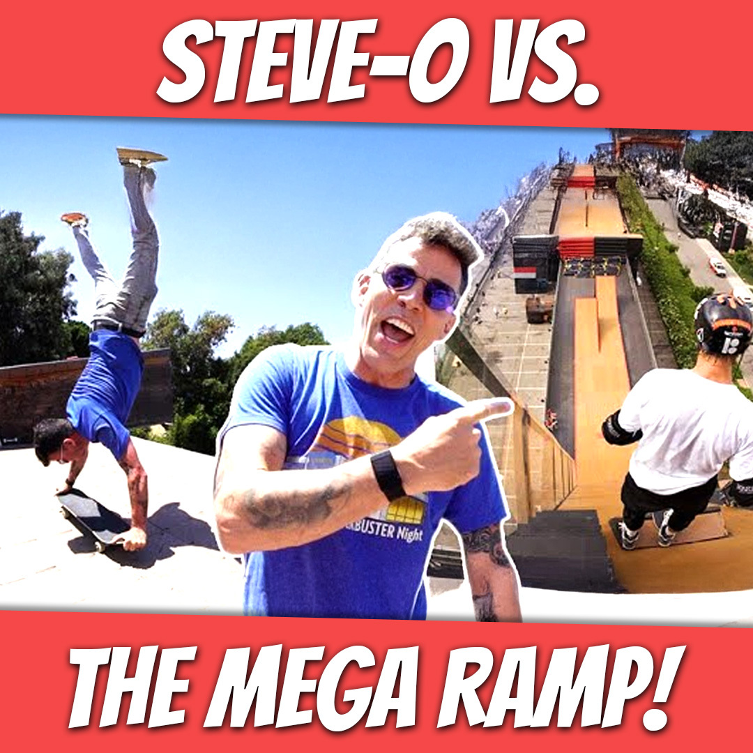 Steve O vs The Mega Ramp | Steve-O | Facebook