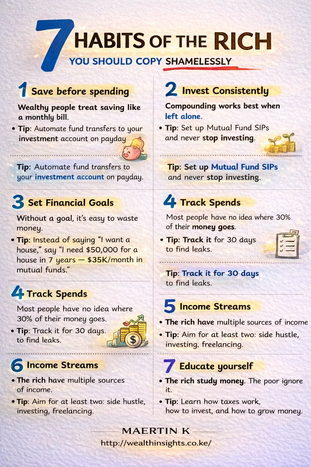 7 habits of the rich | Money Mastery 2.0