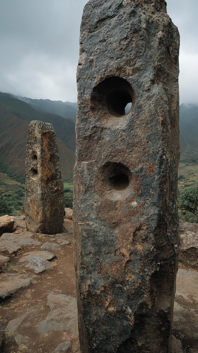 The 12,000-Year-Old Drill Holes Found in Andes Stone Blocks #drill # ...