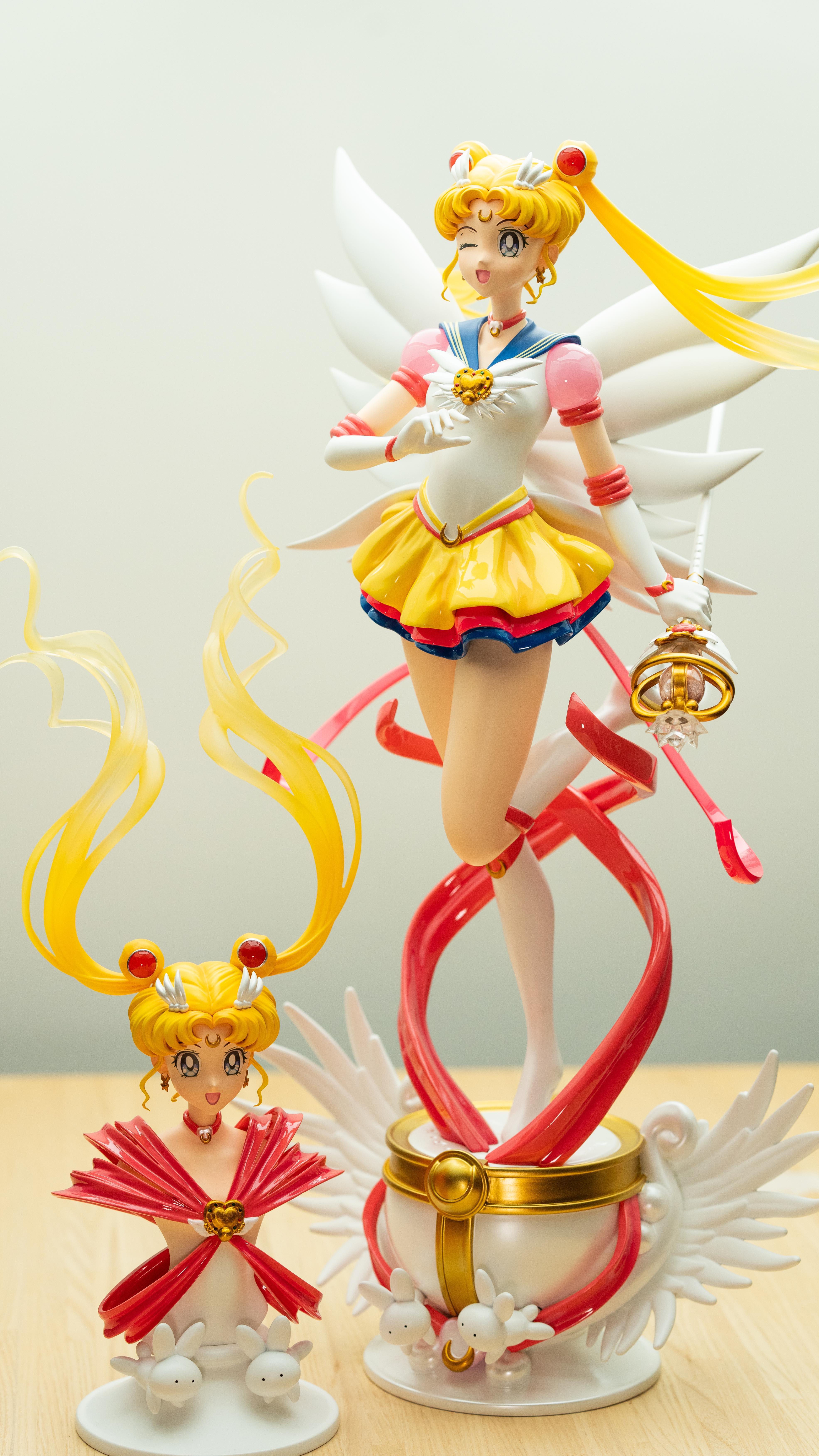 ?✨ Bringing My Sailor Moon Statue to Life! Watch as I carefully 