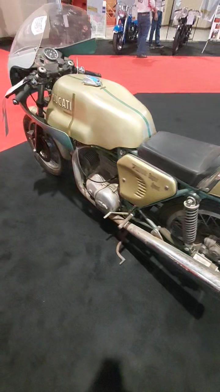 I can't believe I sold that front hub! This 1967 Ducati is a work