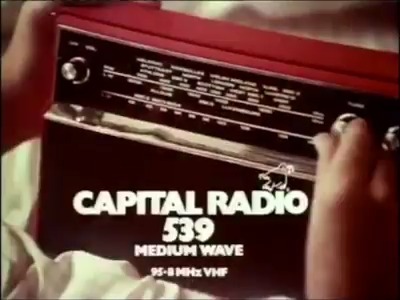 📻 'Capital Radio' Tuesday 16 October 1973: 539m MW and 95.8 VHF