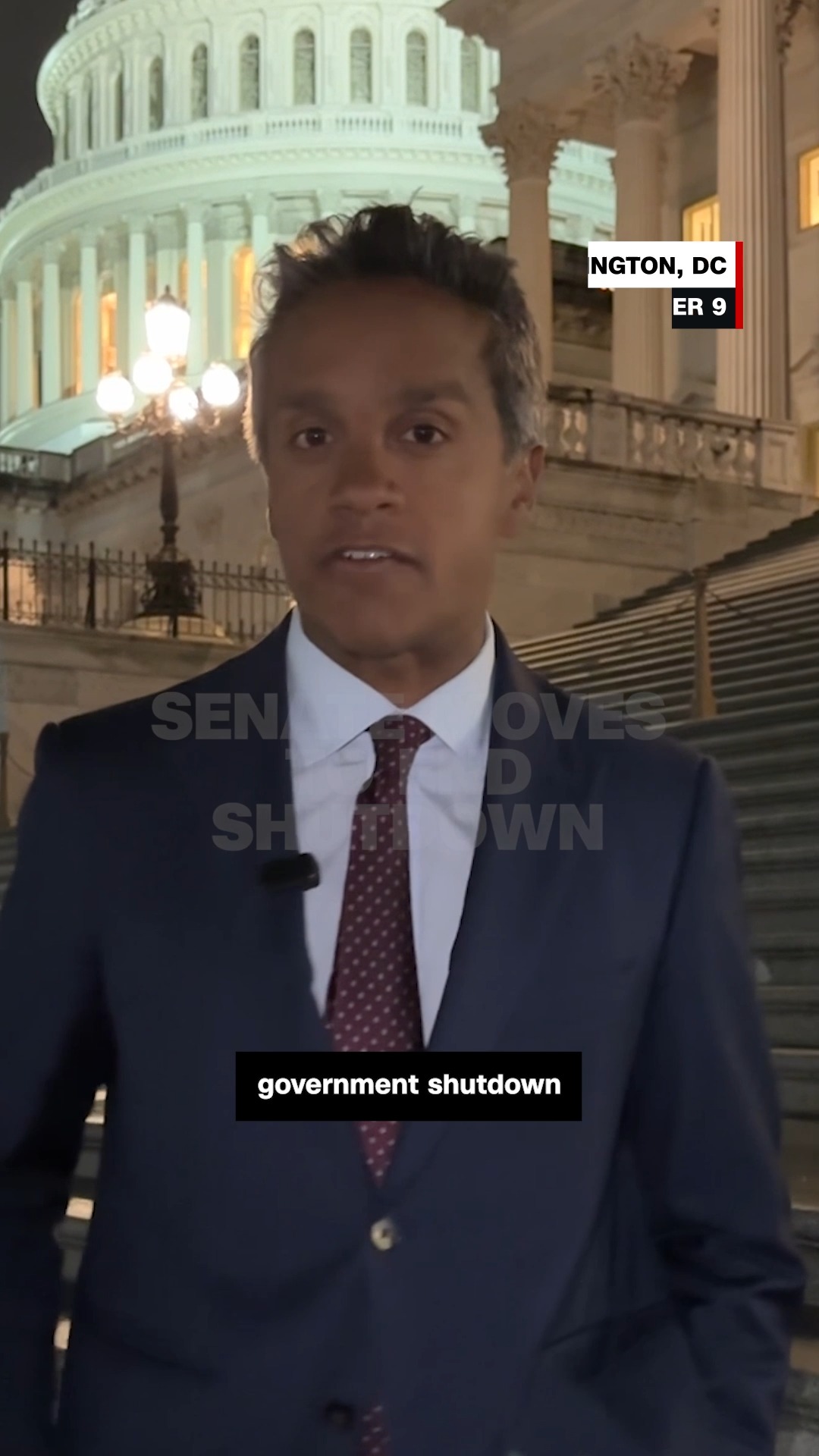 The Senate voted 60-40 on Sunday on a key step toward reopening the ...