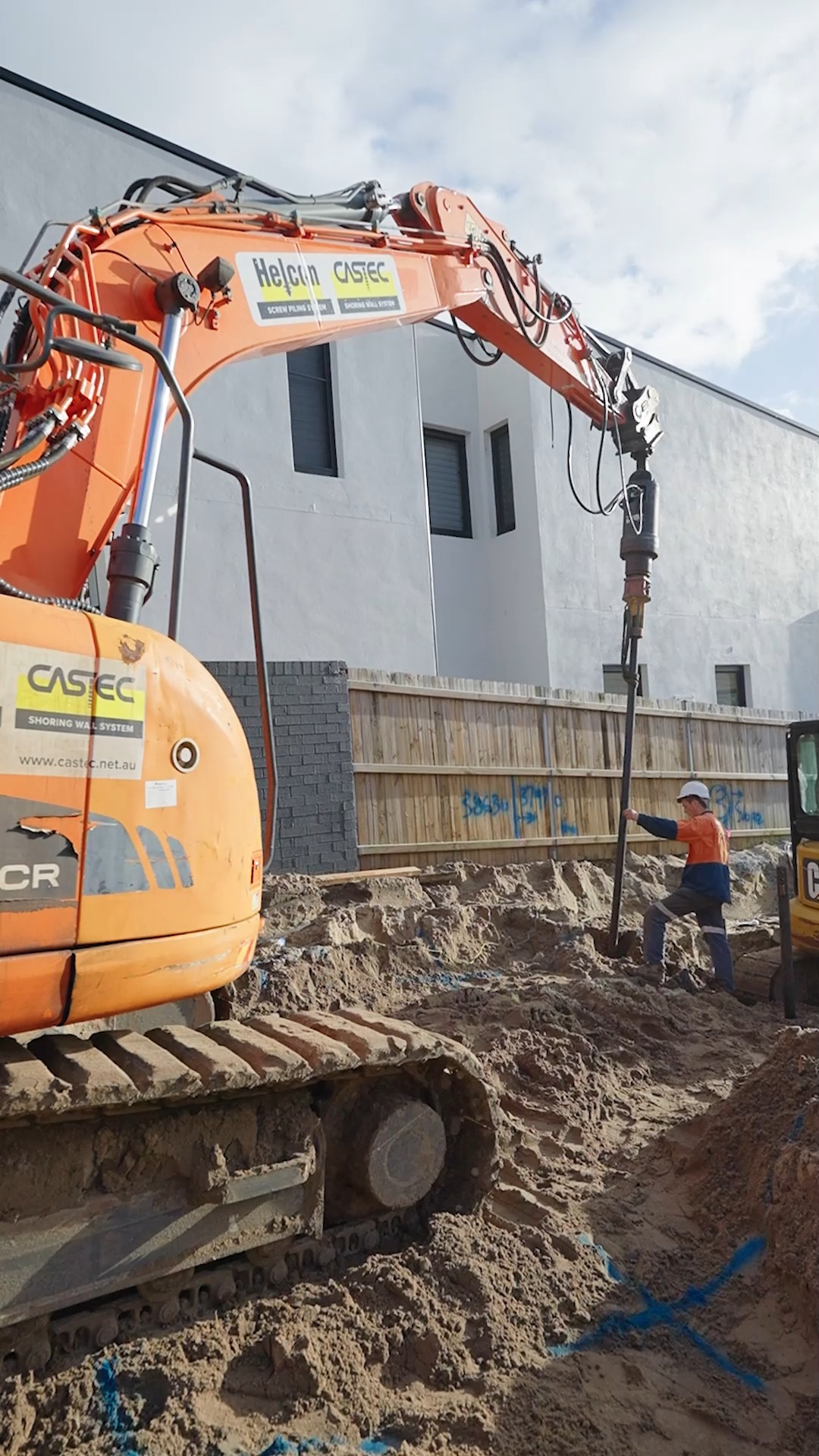Here in Matraville, before the build of a new home begins, Castec ...
