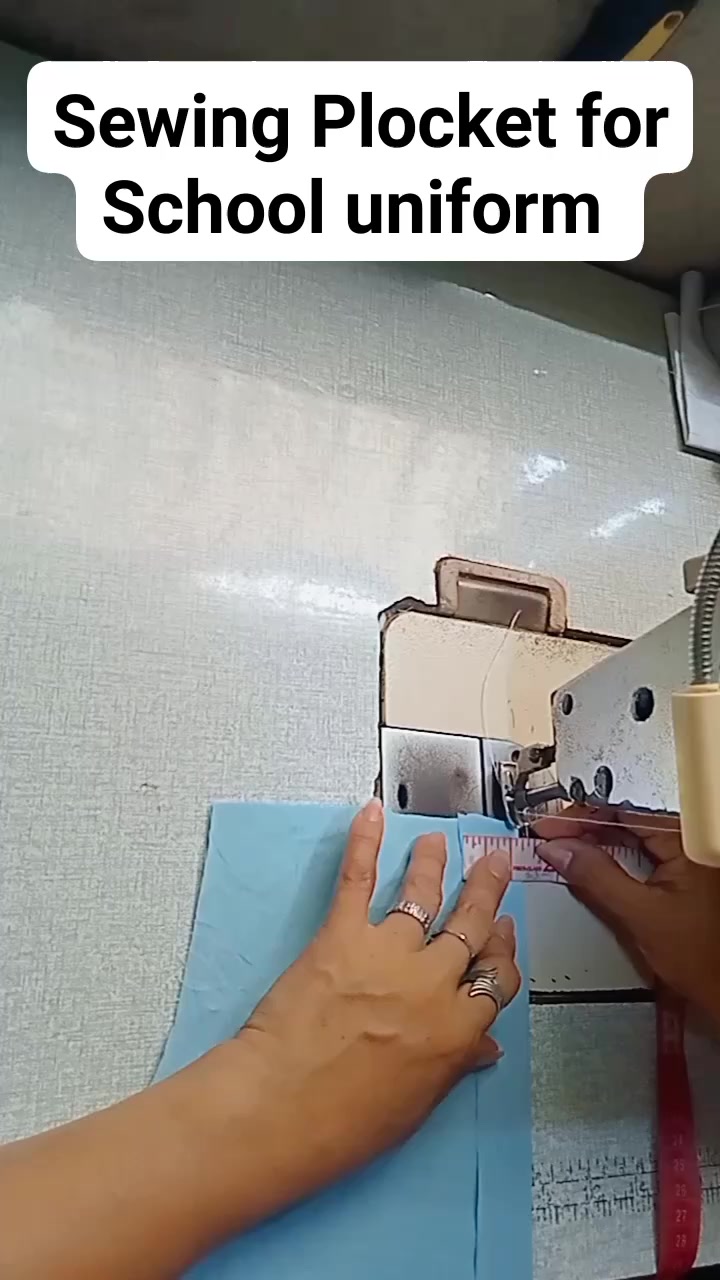 sewing plocket for school uniform #sewingplocket #sewingtutorial # ...