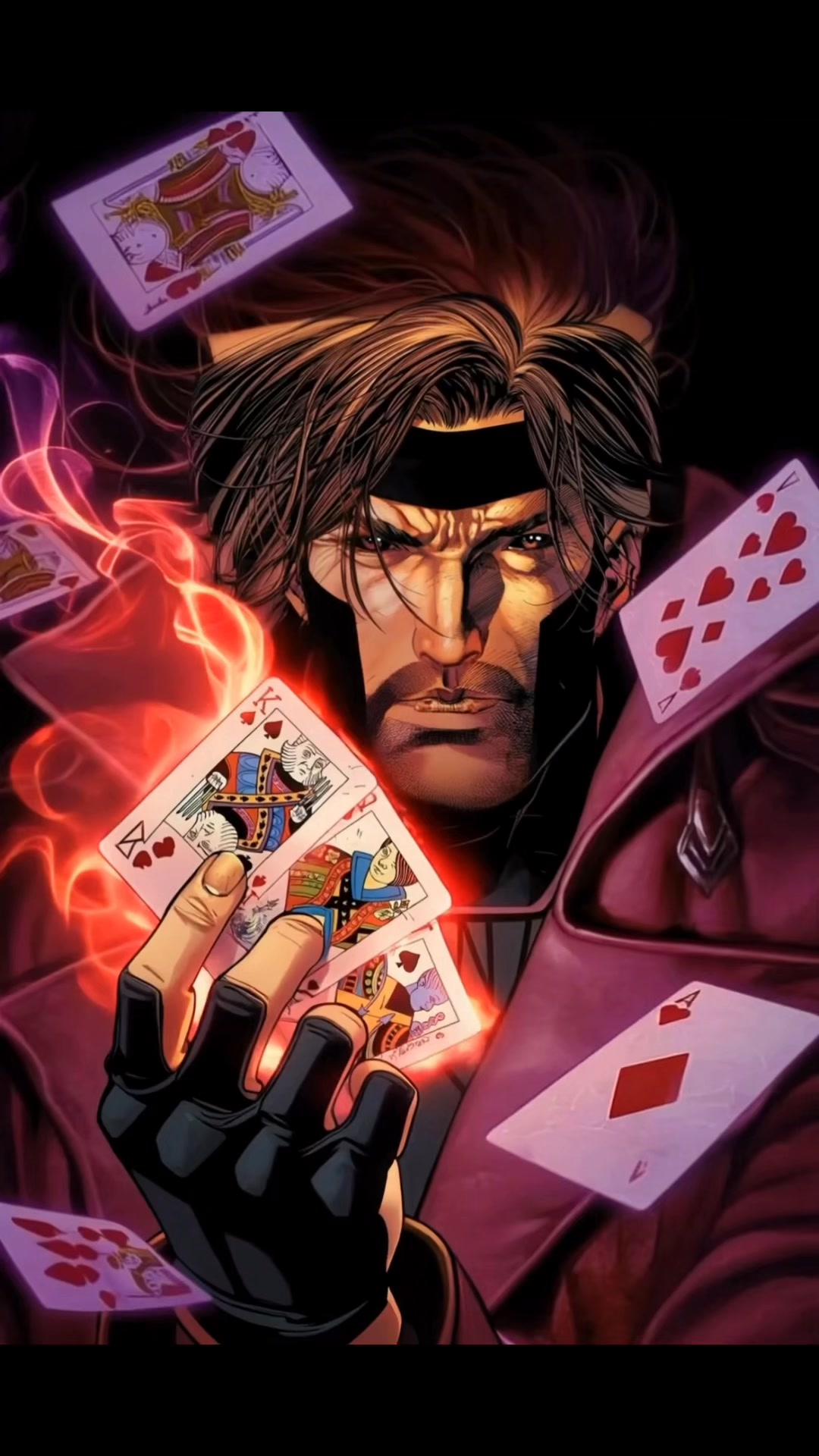 X-MENトランプ X-Men! Gambit! #xmen #gambit #elabuelodelbecario #marvel