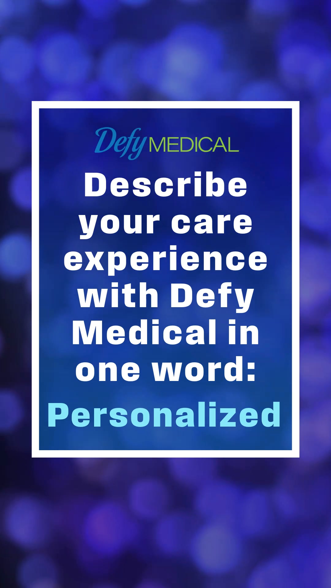 defy medical bpc-157 If you had to summarize your journey with our providers, team, and protocols in a single word, what would it be? ✍️, 