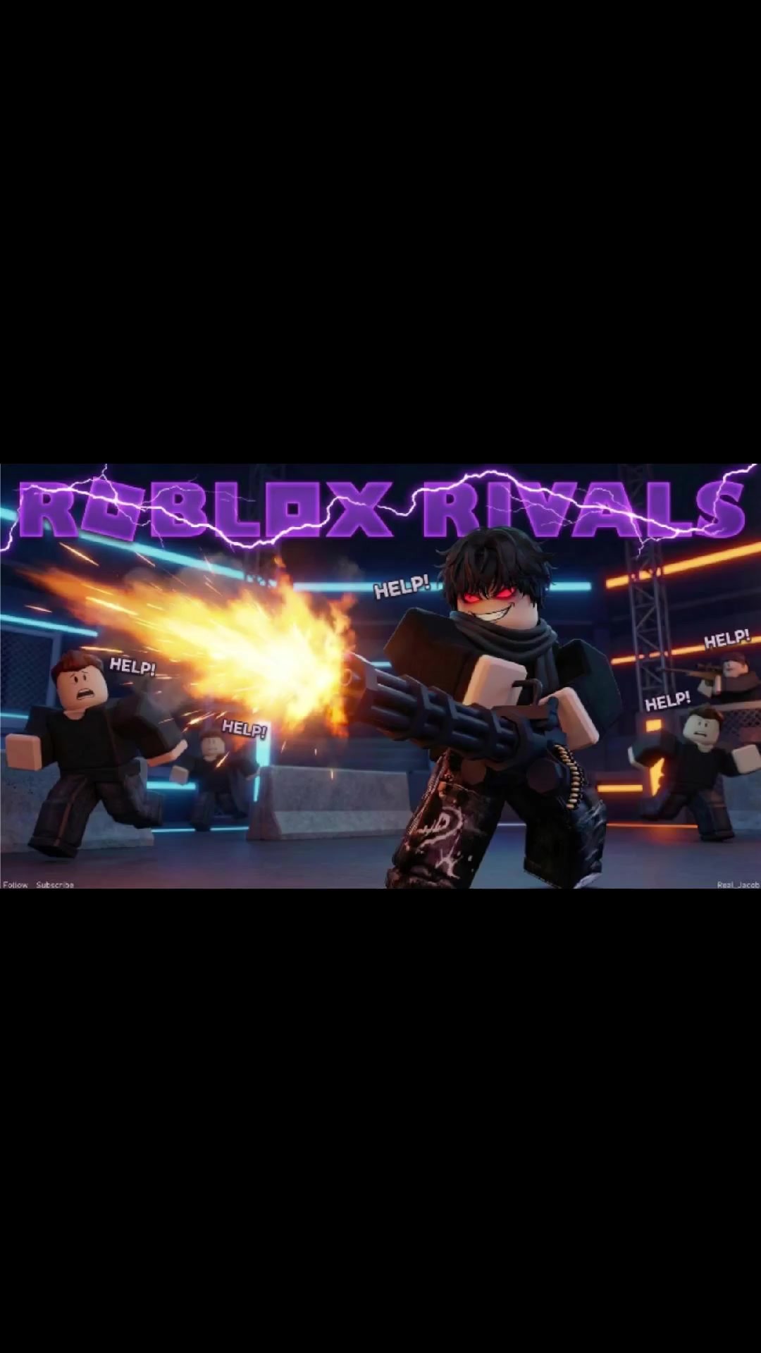 Roblox Rivals MiniGun @followers #roblox #rivals #robloxgames # ...