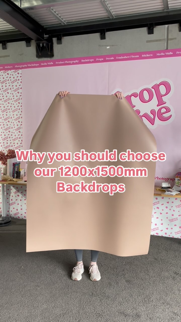Our 1200x1500mm backdrops are super versatile! Shoot everything from ...
