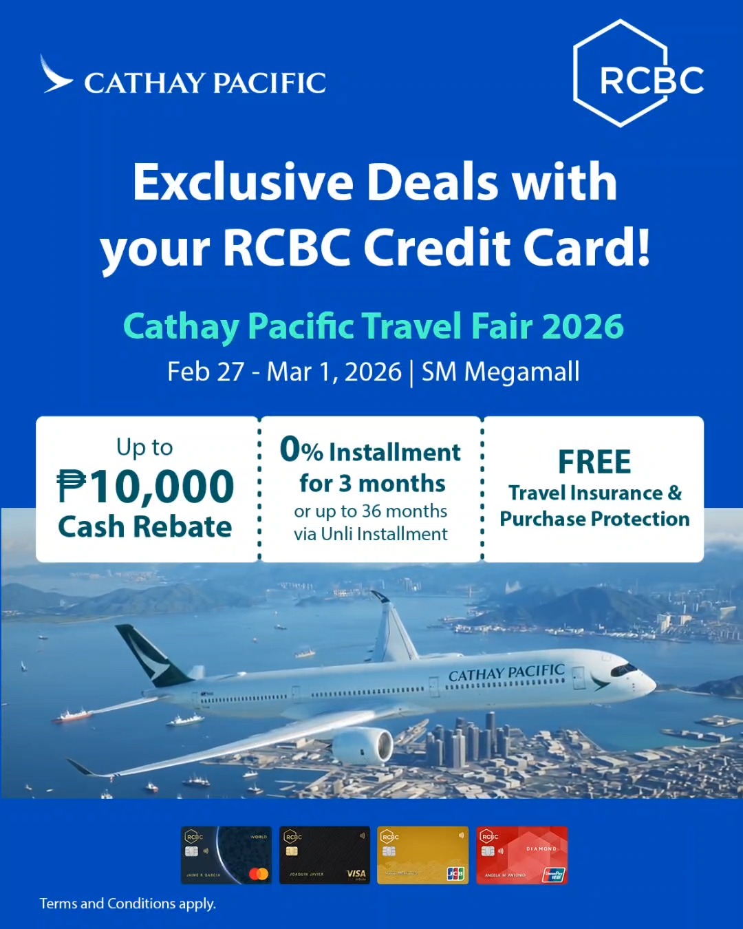 Passport ready? Because this is your sign! ️🌍 Catch the Cathay Pacific ...