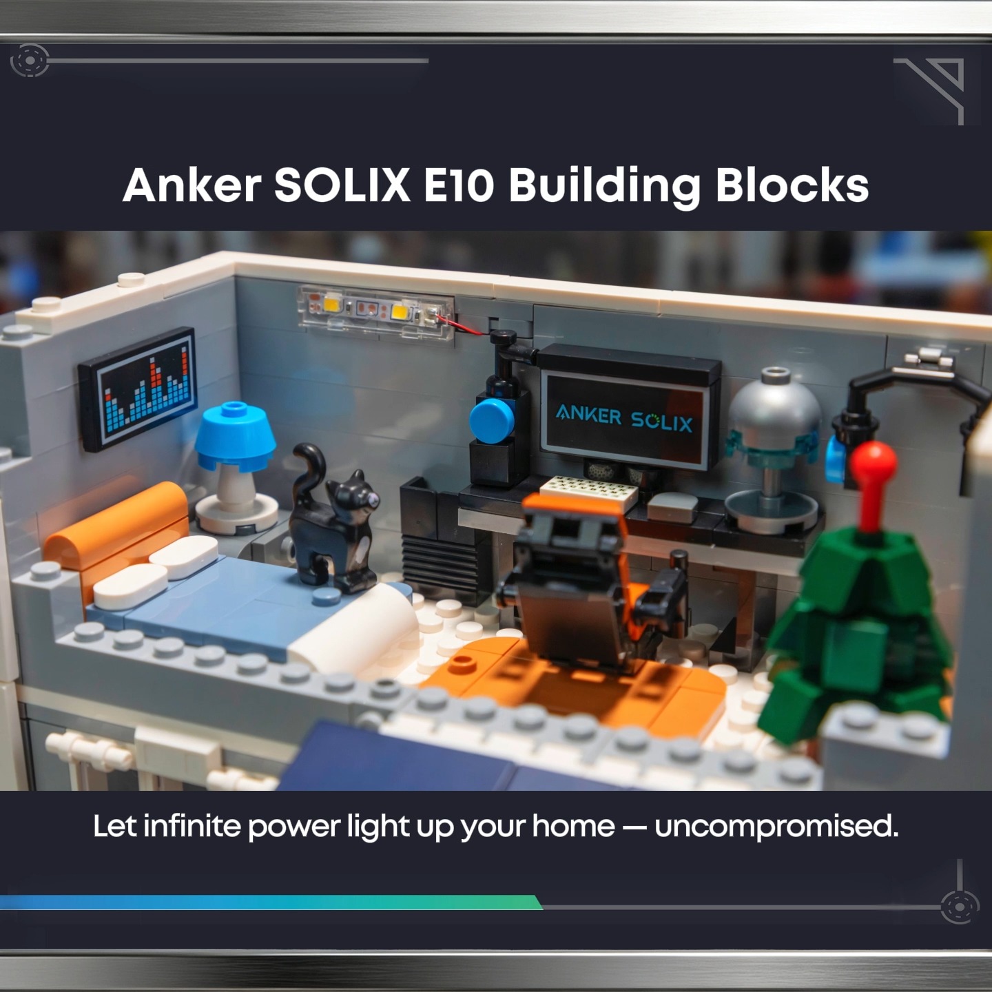 🧱Watch the #AnkerSOLIXE10 come to life, block by block! Get the early ...