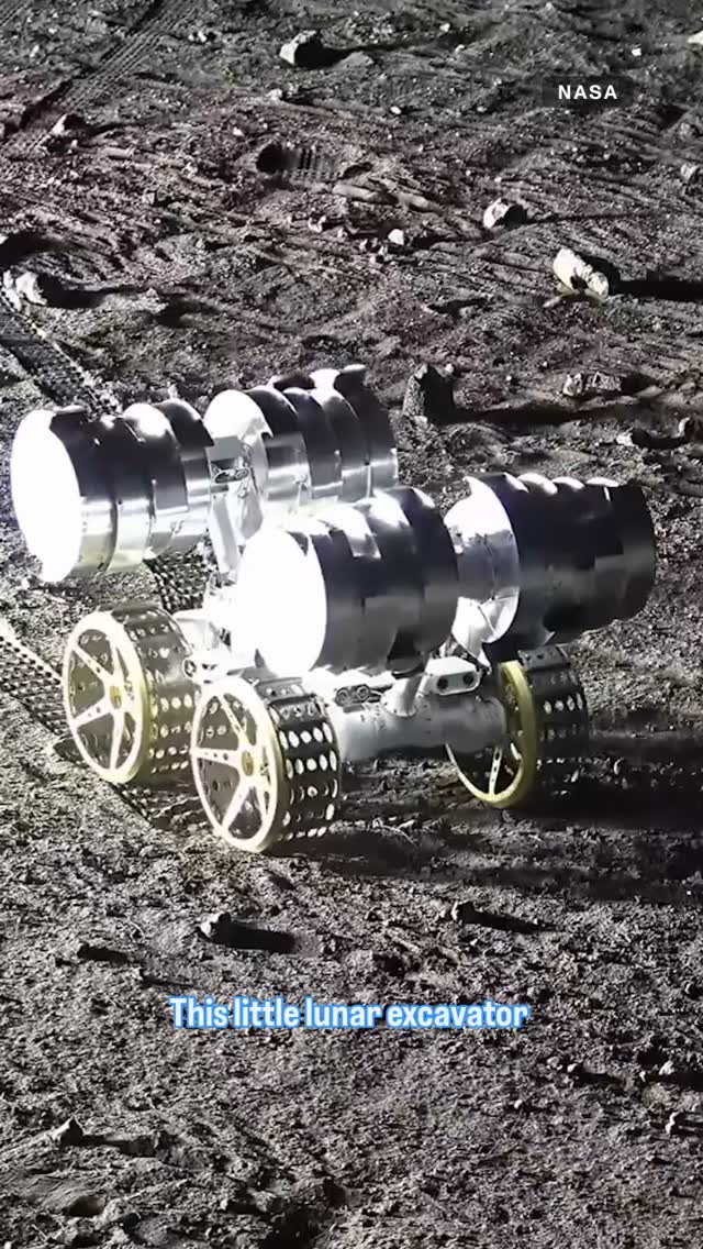 Meet NASA's IPEx excavator. The agency plans to use this autonomous ...