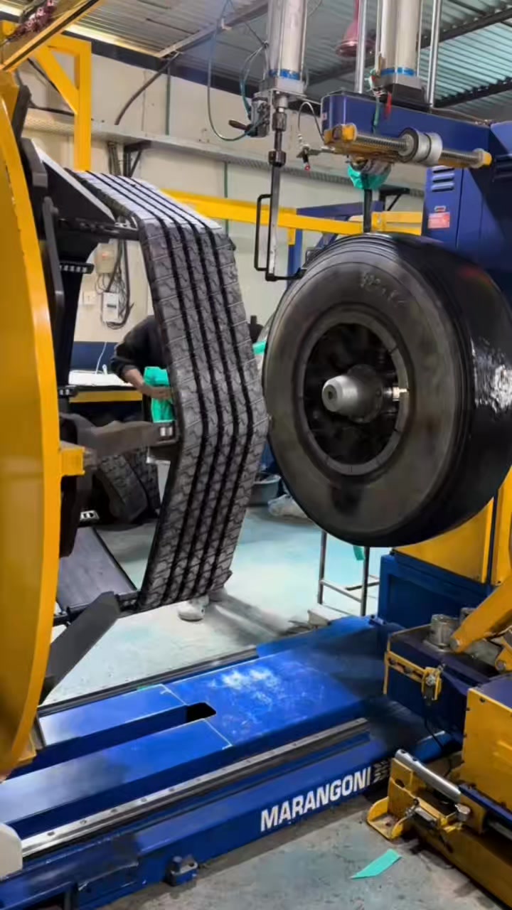 Ringtread resoling. HIMAL TYRE RETREAD #tireshop #tireservice # ...