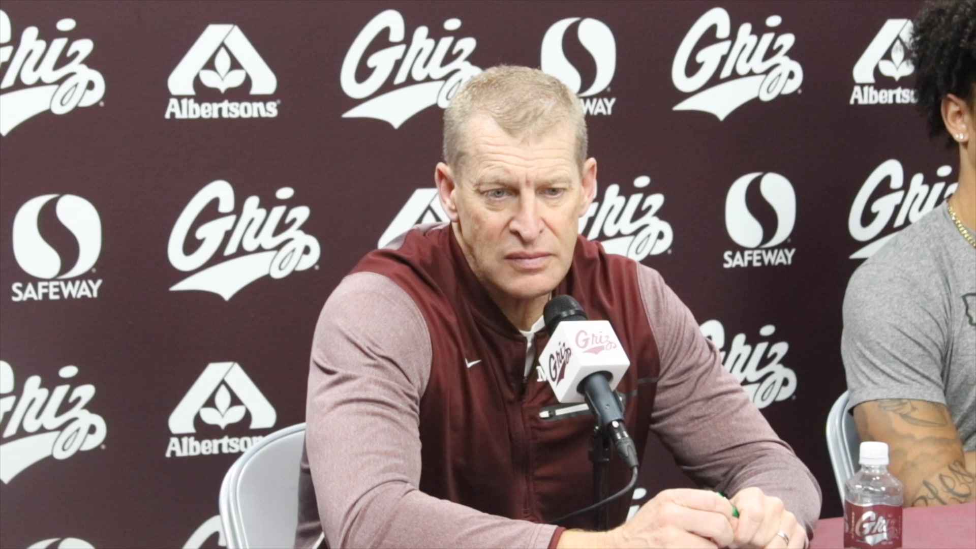 Montana Griz press conference - Hauck, Detrick, Rocker Jr. on South ...