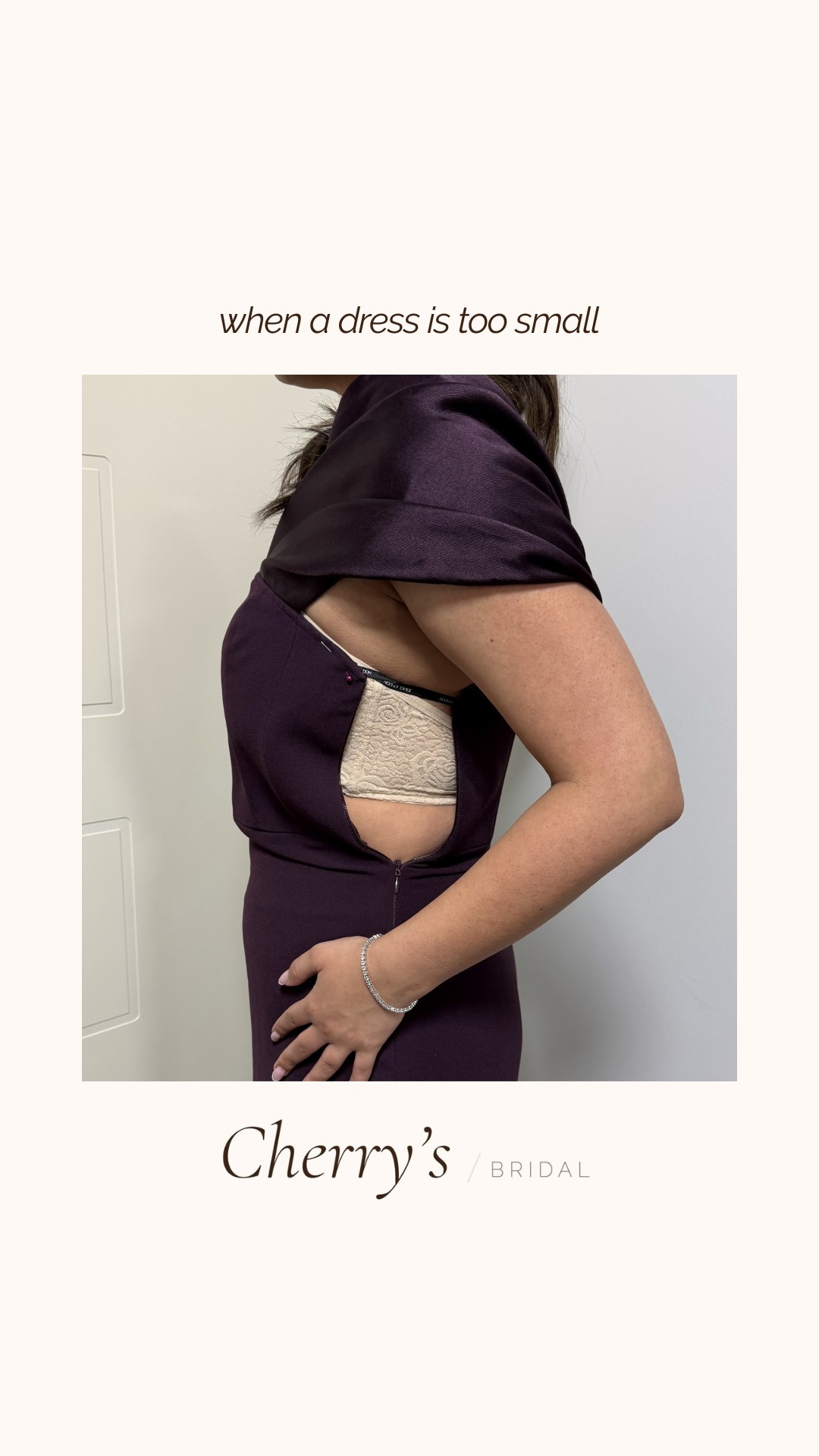 my bridesmaid dress is too small Can a be altered to fit if it's slightly small? Furniture: Decorative Chests Jessica Howard Plus Size SIZE:TED SIZE 0 (UK 6)